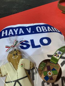 Haya Veinhandl Obaid zasije na Evropskem Kadetskem Pokalu v Gyoru Zgodovinski uspeh za Judo klub Komenda (3)